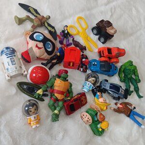 lot of 23 piece random kids toys some vintage - some have flaws see all pictures